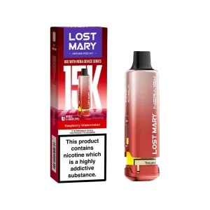 Raspberry Watermelon Lost Mary NERA15K Refill Pack