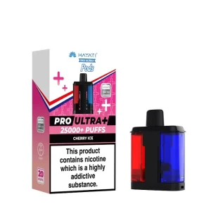 Hayati Pro Ultra Plus 25K Cherry Ice Refill Pods
