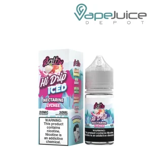 ICED Nectarine Lychee Hi Drip Salts 30ml
