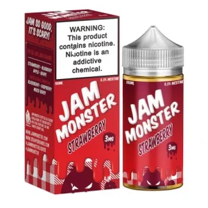 Strawberry by Jam Monster 100ml - Ejuice Store