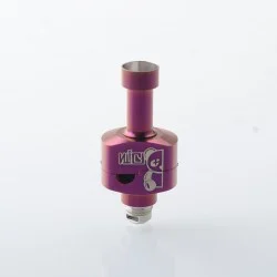 Wick'd Bridg'D Alpha Style RBA Bridge for Billet / Boro Mod - Purple, 7 PCS Air Pin 1.2, 2.0, 2.5, 3.0, 3.5, 4.0, 4.5mm