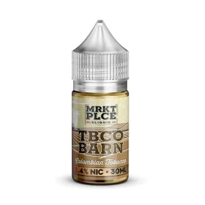 MRKTPLCE TBCO Barn Colombian Tobacco Salt Nic 30ml E-Juice