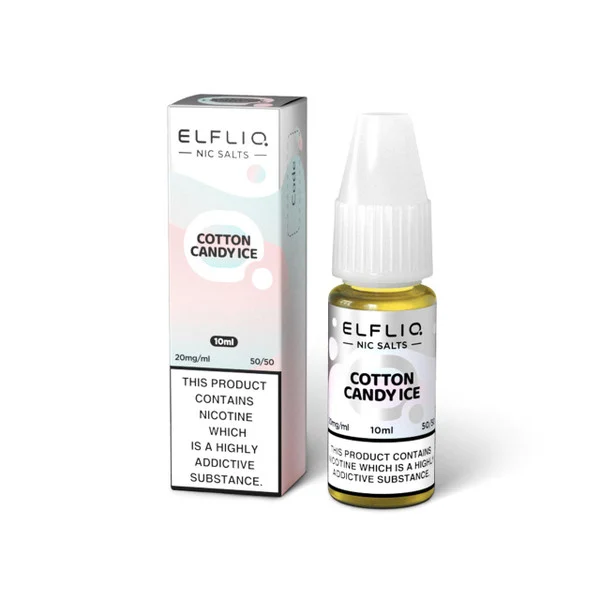 Elfliq Cotton Candy Ice 10ml E-Liquid from Elf Bar - Image 2