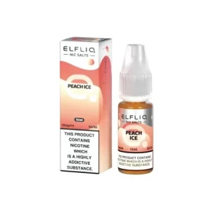 Elfliq Peach Ice 10ml E-Liquid from Elf Bar