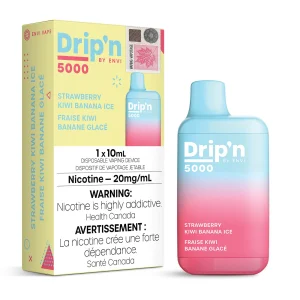 Strawberry Kiwi Banana Ice Drip’n Envi – Disposable Vape