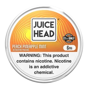 Peach Pineapple Mint Juice Head Pouches