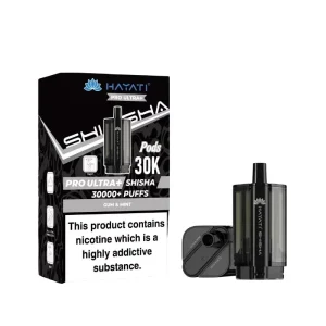 Hayati Pro Ultra Plus Shisha 30000 Gum & Mint Pods