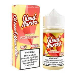 Cloud Nurdz Banana Dragon Berry 100ml Vape Juice