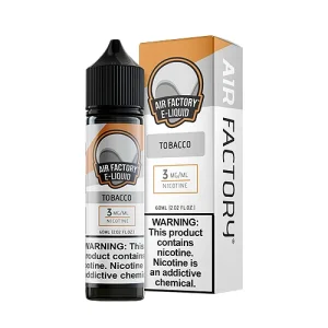 Tobacco by Air Factory Tobacco 60ml - Ejuice Store