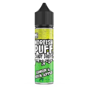 Moreish Puff Candy Drops Lemon & Sour Apple 50ml Shortfill