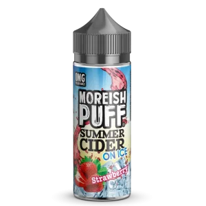Moreish Puff Summer Cider On Ice Strawberry 100ml Shortfill