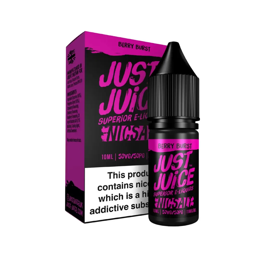 Just Juice Berry Burst 10ml Nic Salt E-liquid
