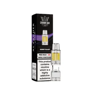 Al Fakher Crown Bar Pro Max 12K Berry Blast Refill Pods