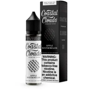 Buy Coastal Clouds Apple Watermelon 60ml Vape Juice Online