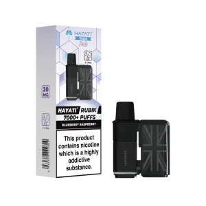 Hayati Rubik 7000 Blueberry Raspberry Refill Pod
