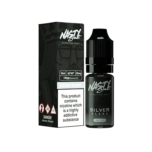 Nasty Juice Silver Blend 10ml Nic Salt (Short Date / Out Of Date)