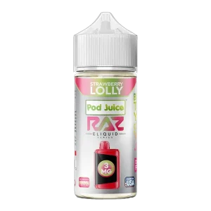 Strawberry Lolly RAZ X Pod Juice 100ml