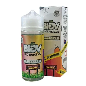 Big 5 Buffalo White Grape & Pineapple 100ml Shortfill