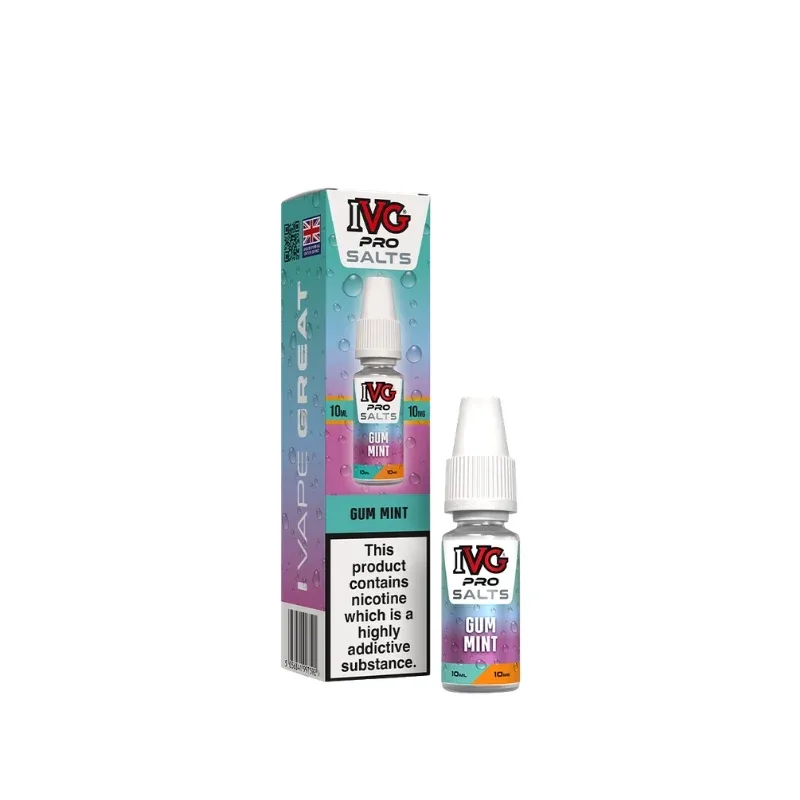 IVG Pro Salts Gum Mint 10ml Nic Salt