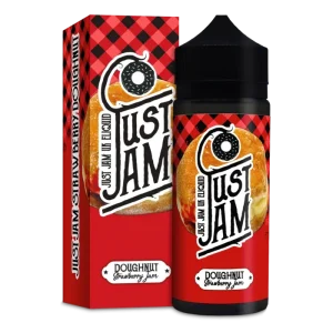Just Jam Strawberry Doughnut 100ml Shortfill
