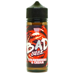 Bad Juice Strawberries & Cream 100ml Shortfill