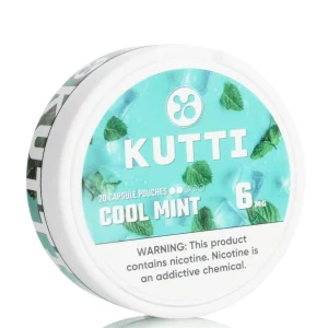 KUTTI Nicotine Pouch - Cool Mint - 6mg