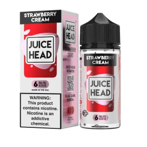 Juice Head Desserts Strawberry Cream 100ml E-Juice