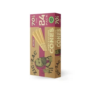 Zig Zag 70MM Cones (Pack of 1)-24COUNT
