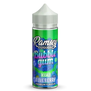 Ramsey E-Liquids Bubblegum Kiwi Blueberry 100ml Shortfill