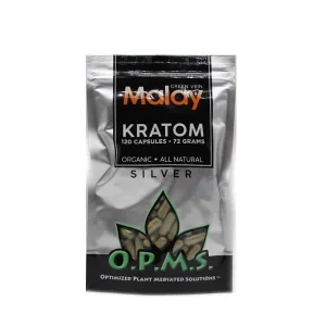 OPMS Silver Green Vein Malay Capsules