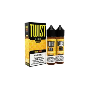 Banana Amber 2x 60ml (120ml) Vape Juice – Twist E-Liquids