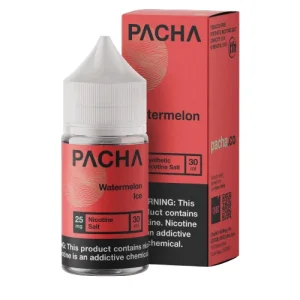Pachamama Watermelon Ice 30ml Salt Nic Vape Juice