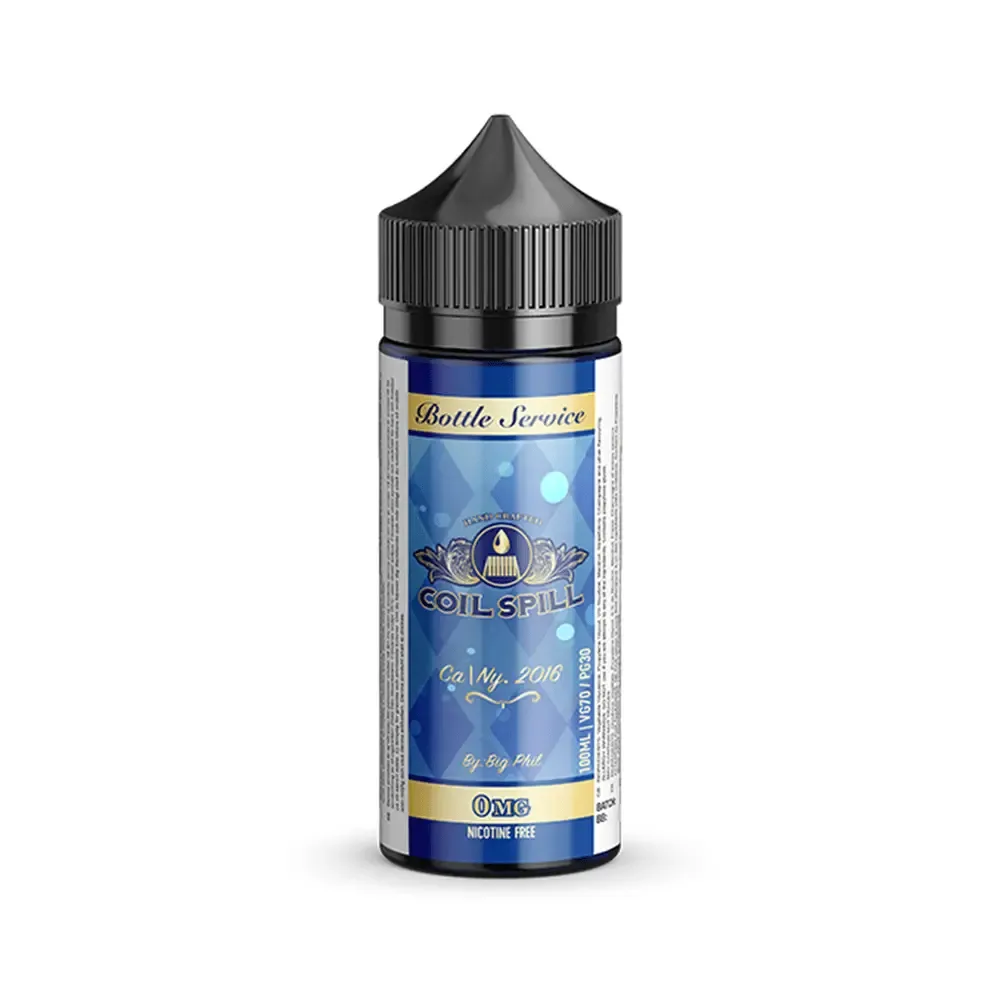 Coil Spill Bottle Service 100ml Shortfill