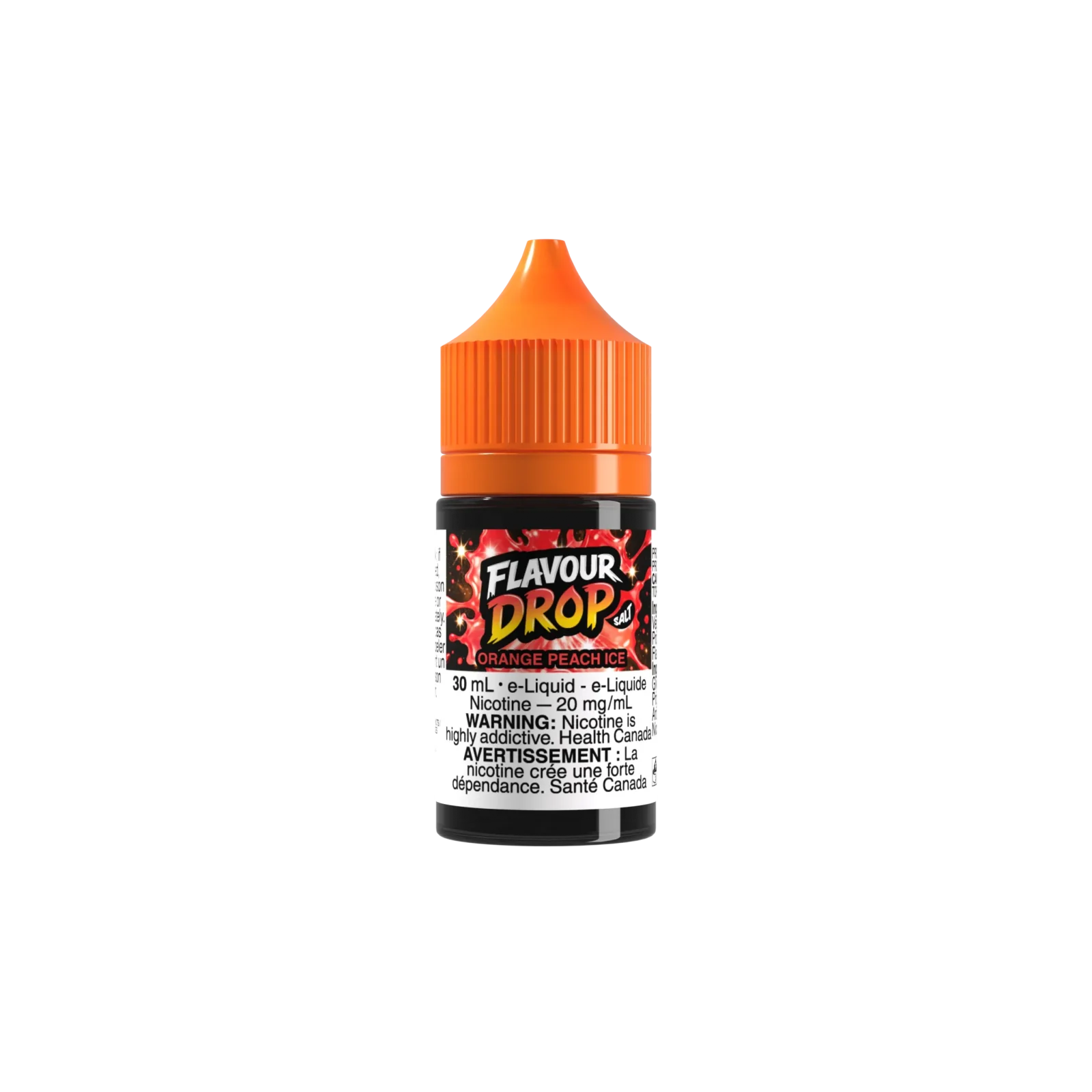 Orange Peach Ice SALT – Flavour Drop E-Liquid