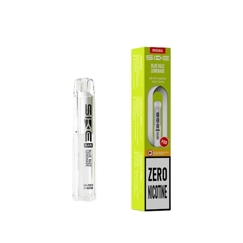 SKE Bar 600 Zero Nicotine Blue Razz Lemonade Prefilled Pods