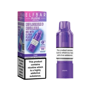 Grape ElfBar Plus 50 Refill Pack