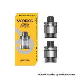 [Ships from Bonded Warehouse] Authentic Voopoo PnP X Pod Cartridge DTL for Drag S2 / Drag X2 - Grey, 5ml, New Package (2 PCS)