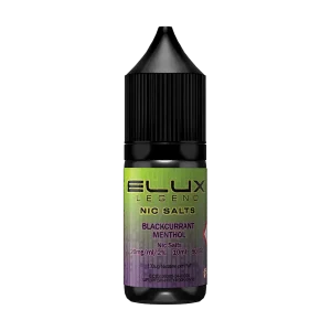 Blackcurrant Menthol Nic Salt by Elux 10ml