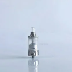 RekaVape By-ka V9 Style RTA Rebuildable Tank Atomizer - Silver, 3.0ml, Air Pins 1.2 / 1.4 / 1.7mm, 22mm Diameter