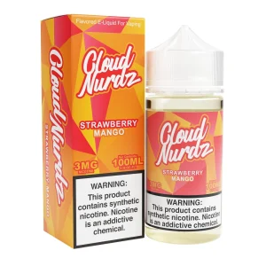 Strawberry Mango 100ml Synthetic Nic Vape Juice – Cloud Nurdz