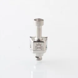 Monarchy Mobb TC Style RBA Bridge for Billet / BB / Boro Tank - Silver, 7 PCS Air Pins 1.0, 1.5, 2.0, 2.5, 3.0, 3.5, 4.0mm