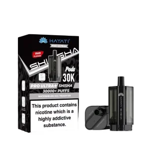 Hayati Pro Ultra Plus Shisha 30000 Watermelon Ice / Peach Ice Pods