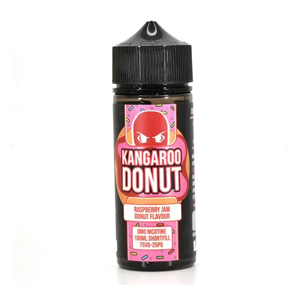 Cloud Thieves Kangaroo Kustard Raspberry Jam Kangaroo Donuts 100ml Shortfill
