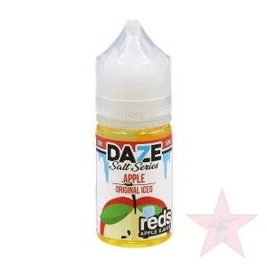 7Daze – Reds Apple Iced – Salt Nic – 30mL
