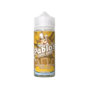 Pablo's Cake Shop Caramel Biscuit Custard 100ml E-liquid