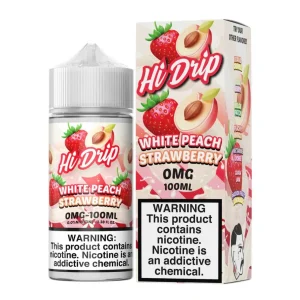 Hi Drip White Peach Strawberry 100ml E-Juice
