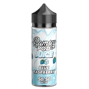 Ramsey Pod Juice Blue Raspberry On Ice 100ml Shortfill