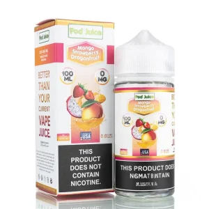 Mango Strawberry Dragonfruit by Pod Juice - 100ml