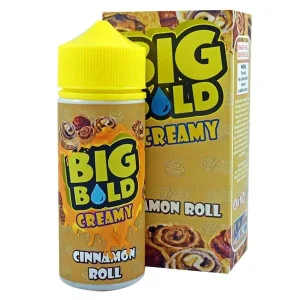Big Bold Creamy Cinnamon Roll 100ml Shortfill