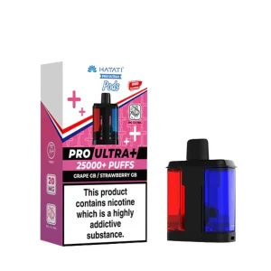 Hayati Pro Ultra Plus 25K Grape Gummy Bear Strawberry Gummy Bear Refill Pods